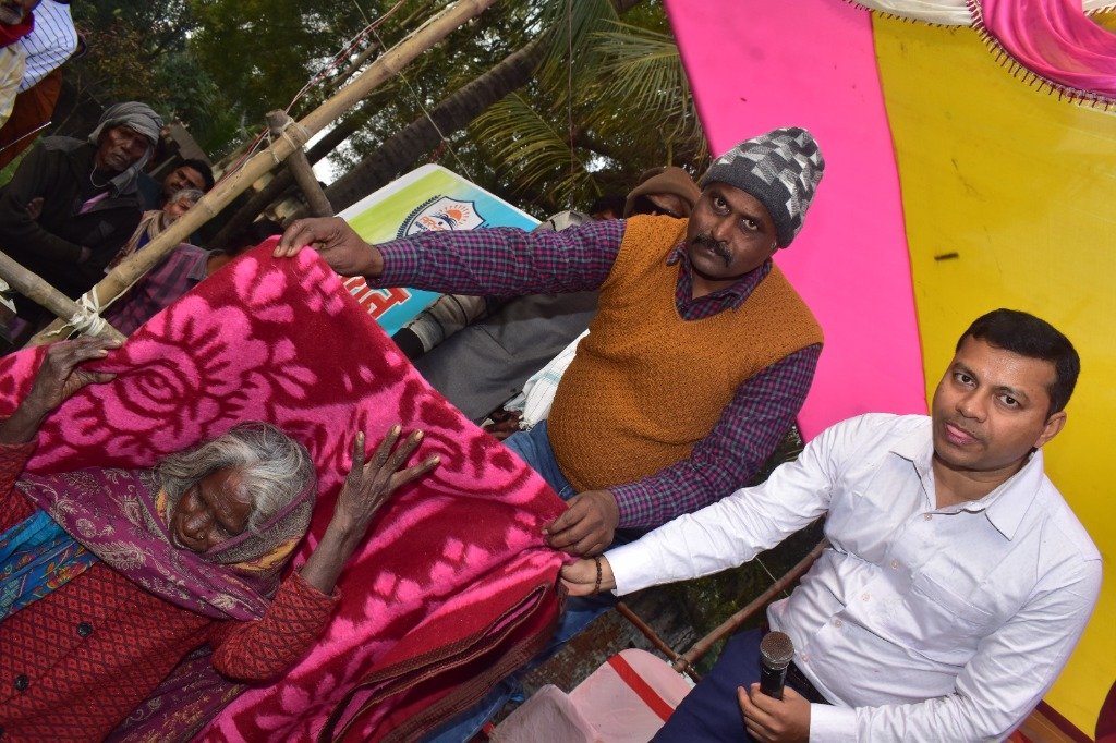 Elders Welfare & Warmth Distribution